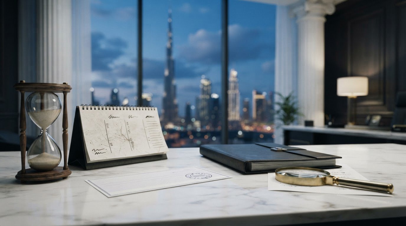 مدة تقادم الشيك في القانون الإماراتي 2026: المدد والإجراءات وحماية الحقوق